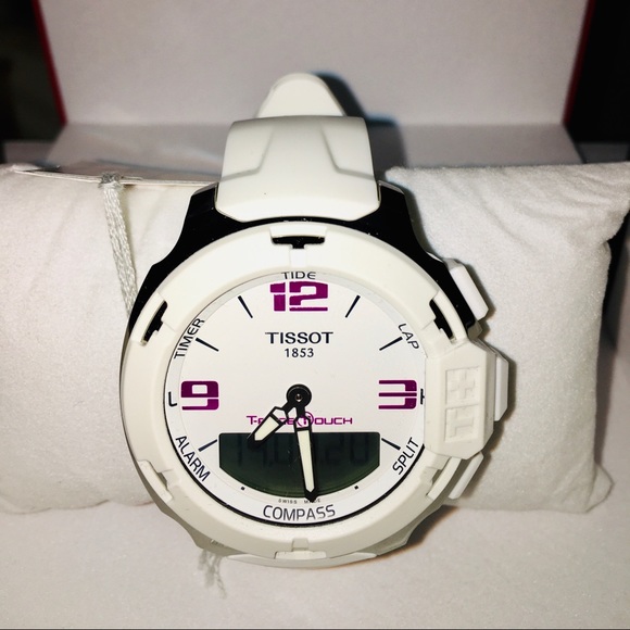 NiB TiSSOT T-RACE T-TOUCH anadigi unisex watch ! - Picture 10 of 11
